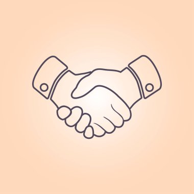 El sıkışma işareti simgesi.