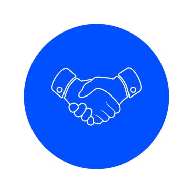 El sıkışma işareti simgesi.