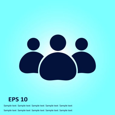 İnsanlar işareti simgesi.