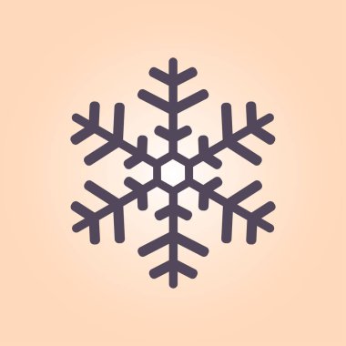 Kar tanesi işareti simgesi.