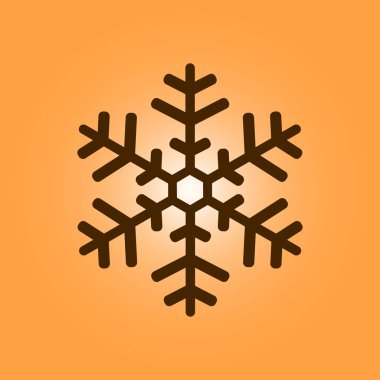 Kar tanesi işareti simgesi.