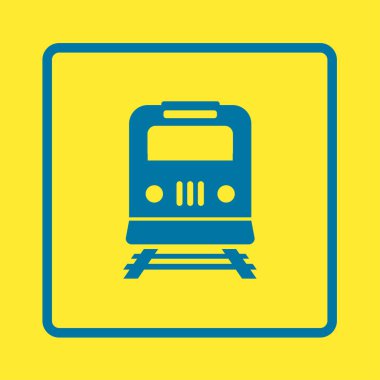 Tren işareti simgesi.
