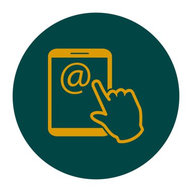 Touchpad işareti simgesi.