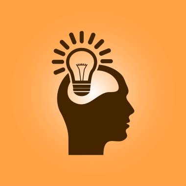 Ampul insan simgesi.