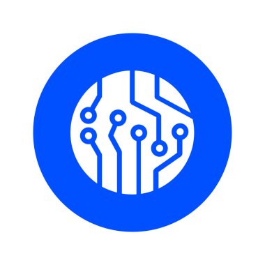 Mikroçip işareti simgesi.