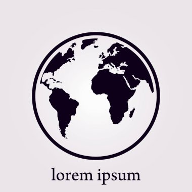 Gezegen işareti simgesi.