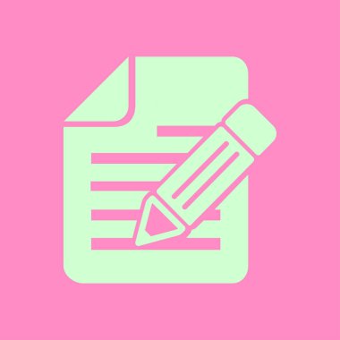 Belge işareti simgesi.