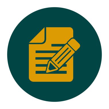 Belge işareti simgesi.