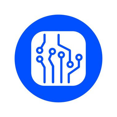 Mikroçip işareti simgesi.