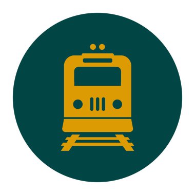 Tren işareti simgesi.