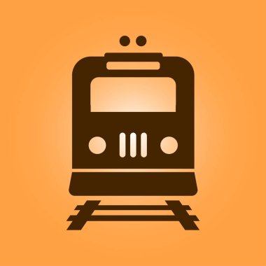 Tren işareti simgesi.