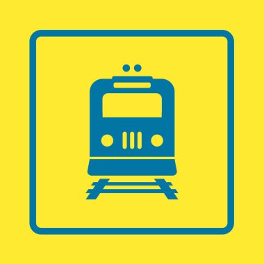 Tren işareti simgesi.