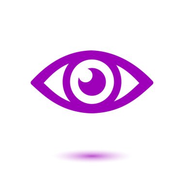 Göz işareti simgesi.