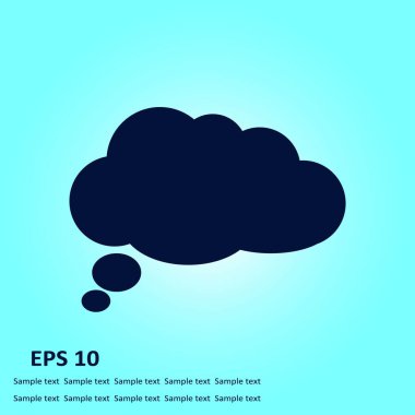 konuşma balonları simgesi