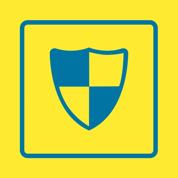 Guardian shield symbool. — Stockvector