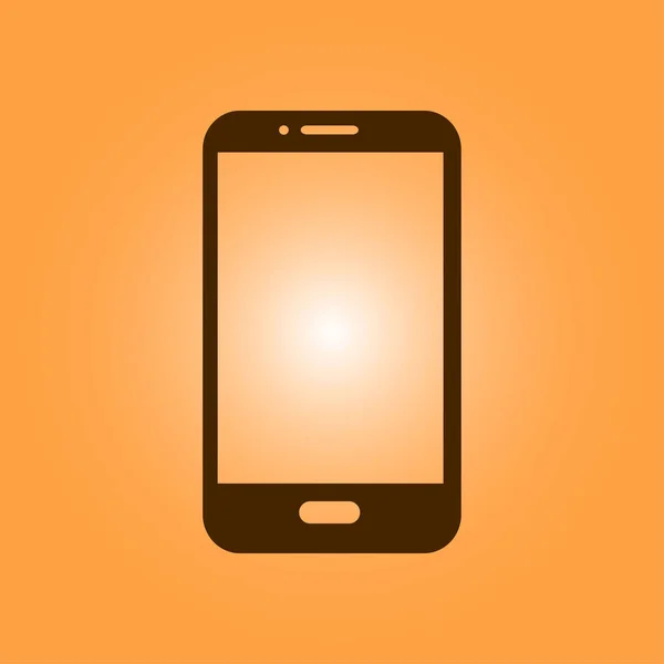 Signo de Smartphone símbolo . — Vector de stock