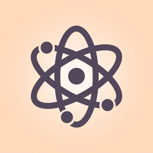 Знак атома . — стоковий вектор