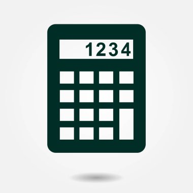 Hesap makinesi işareti simgesi.