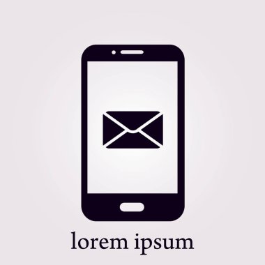 Mobil adres işareti.