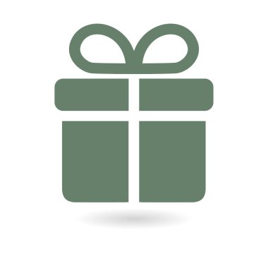 Tatil hediye sembolü.