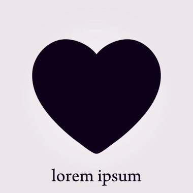 Kalp işareti simgesi.