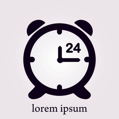 Allarm saat vektör.