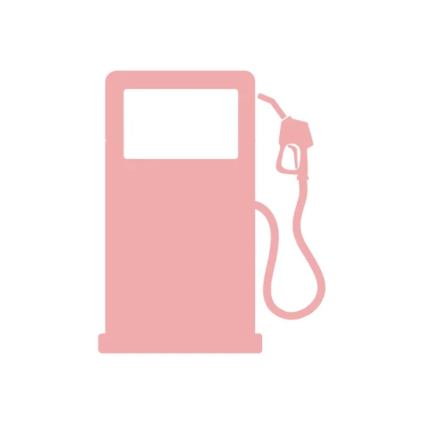 Benzine pomp mondstuk. — Stockvector