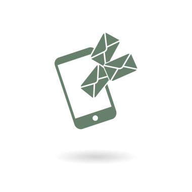 Mobil adres işareti.