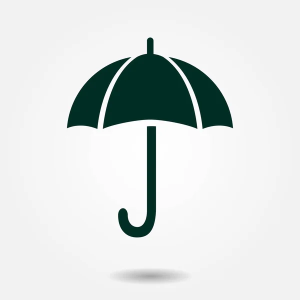 Símbolo do guarda-chuva . — Vetor de Stock
