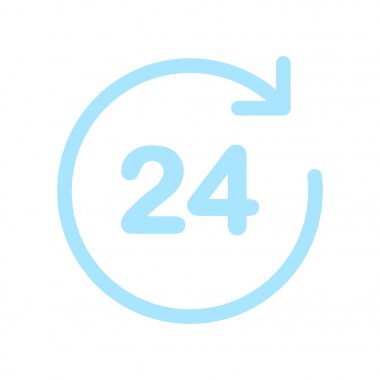 Saat bir gün simgesini açın..