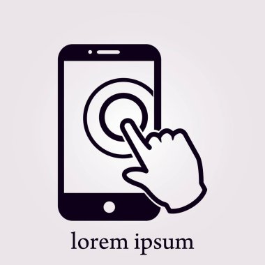 El işaretçi simgesi.