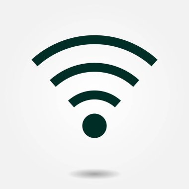 WiFi işareti simgesi.