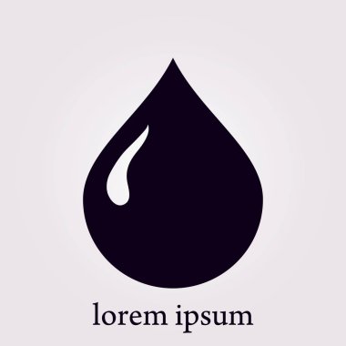 Damla işareti simgesi.