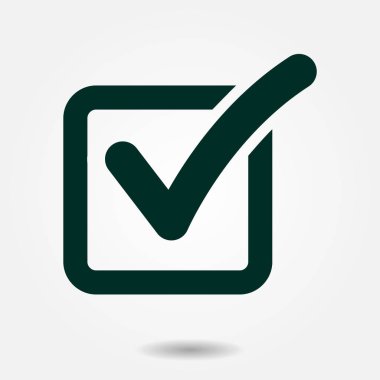 onay kutusu simgesi.