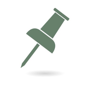 PIN işareti simgesi itmek.