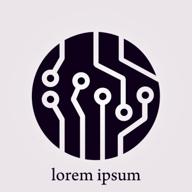 Mikroçip işareti simgesi.