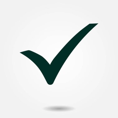 onay işareti simgesi.