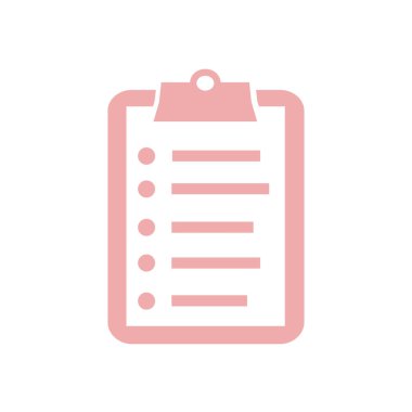 onay listesi sembolü.