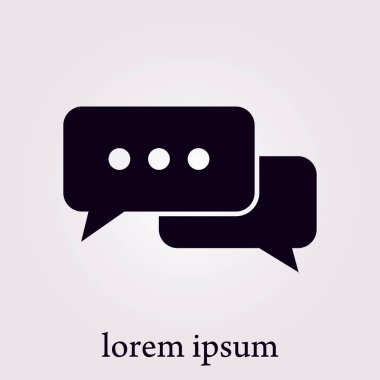 Diyalog şırınga sembolü.