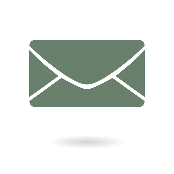Lapos Mail ikon. — Stock Vector