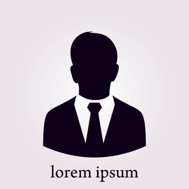 İş adamı sembolü.