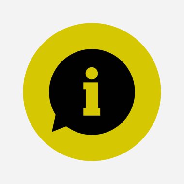 bilgi işareti simgesi.