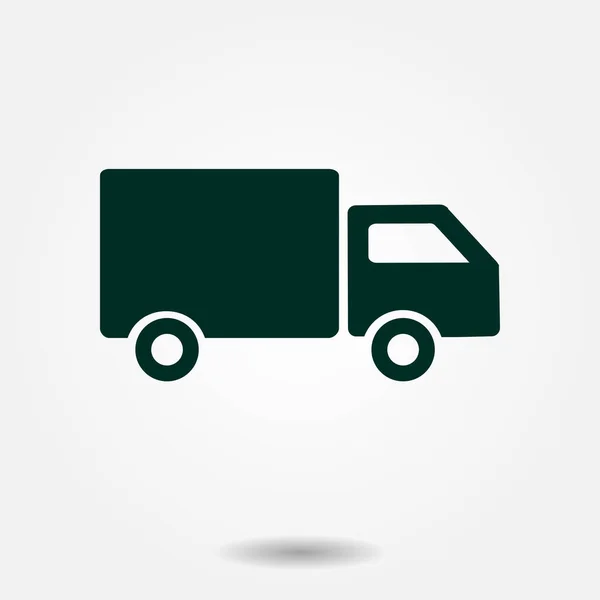 Camion de livraison signe icône . — Image vectorielle