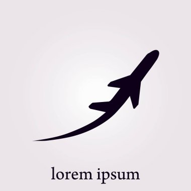 Seyahat işareti simgesi.