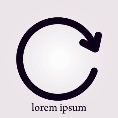 Ok işareti simgesi.