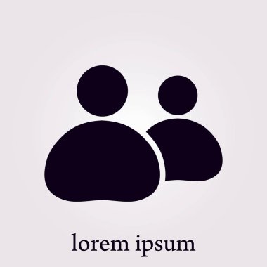 İnsanlar işareti simgesi.