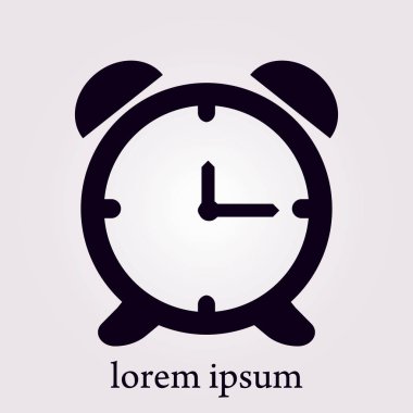 Allarm saat vektör.