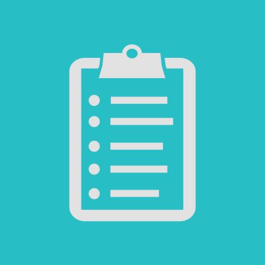 onay listesi sembolü.