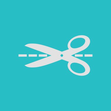 Makas işareti simgesi.