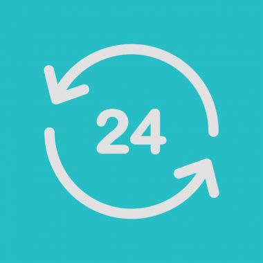 Saat bir gün simgesini açın..